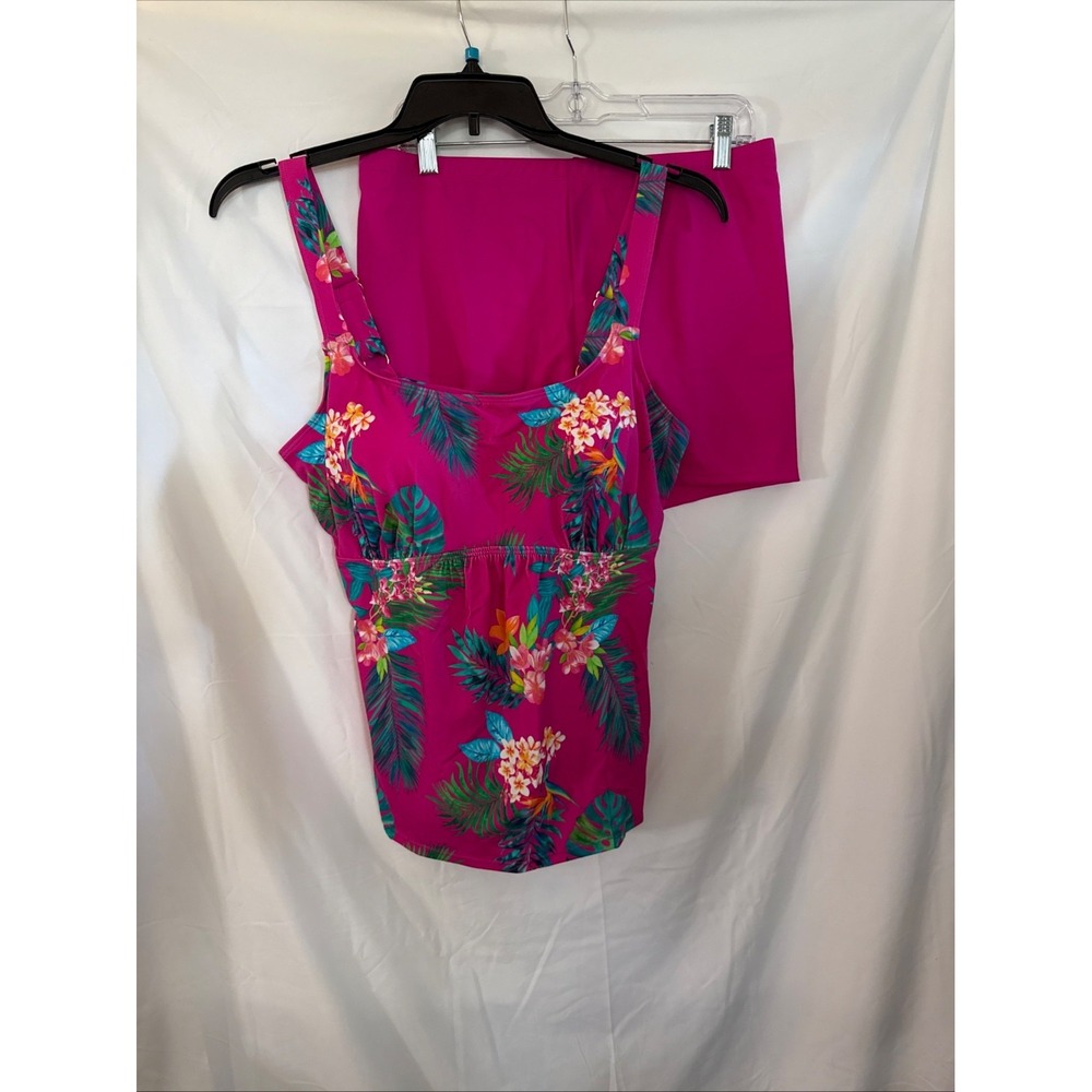 Kim Gravel Bathing Suit (2 Pieces ) Tank top, shorts, SIZE 12 - Picture 10 of 14
